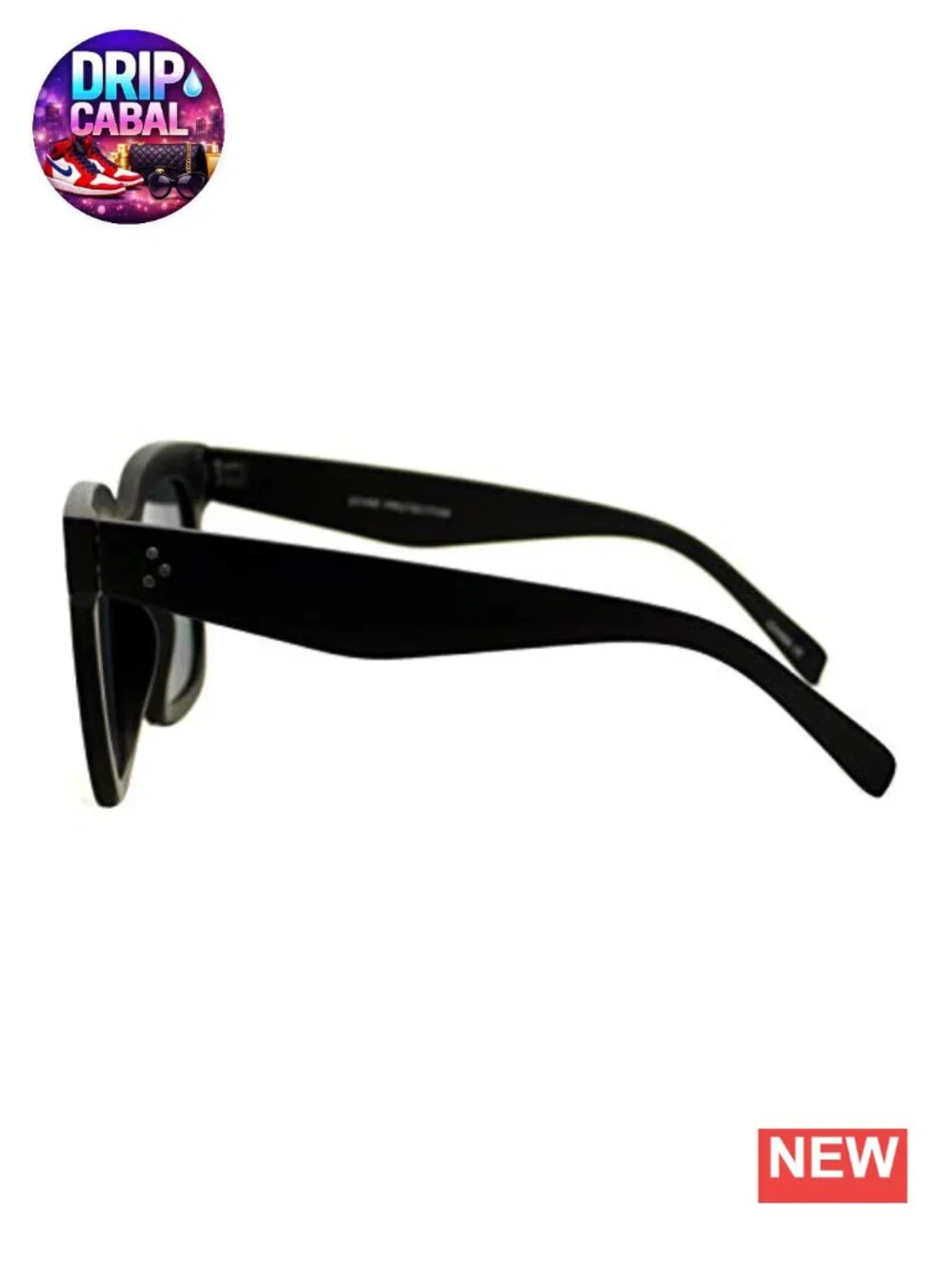 Oversized Square Sunglasses UV 400 Polycarbonate Lens Fit Over Driving